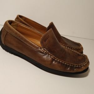 ECCO men's size 9 Driving Leather Loafers